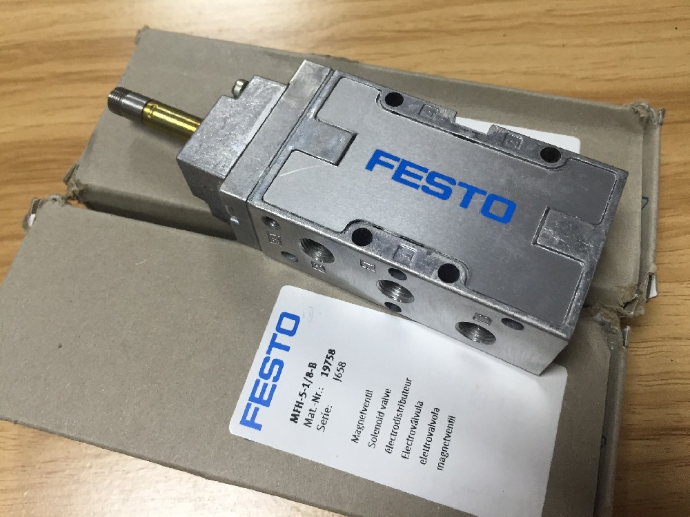 德國(guó)FESTO兩位五通先導(dǎo)電磁閥-老虎閥-MFH-5-1/8-B